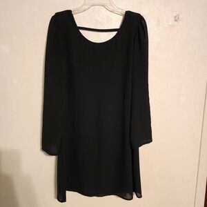 Speechless Long Sleeve Black Dress Size XS
